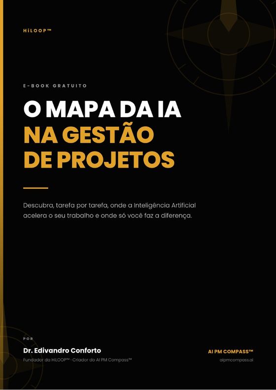 Capa do e-book gratuito do AI PM Compass™